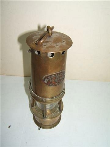 Appraisal: DAVY MINERS LAMP by W E Teale Co Ltd Swindon