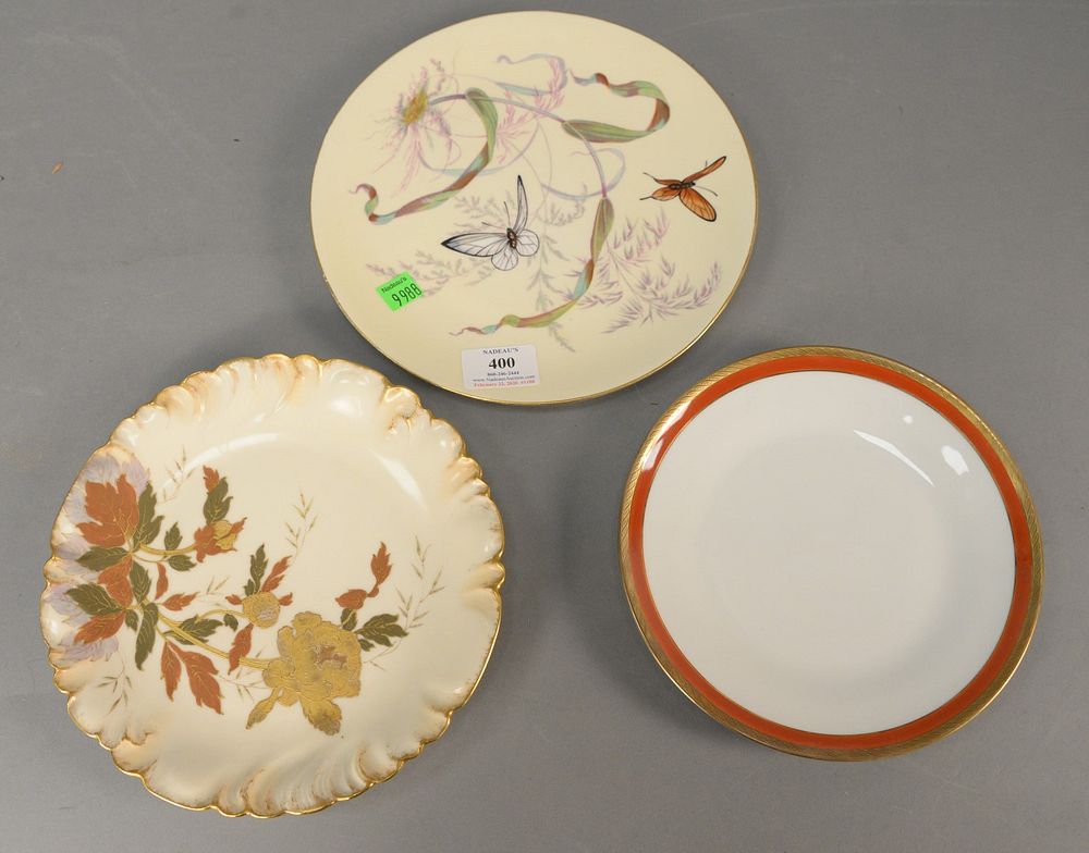 Appraisal: Three sets of porcelain plates set of ten porcelain plates