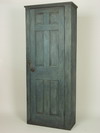 Appraisal: CUPBOARD - th C pine single door standing jelly cupboard