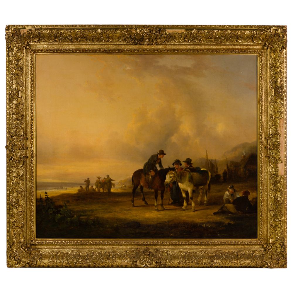 Appraisal: WILLIAM JOSEPH SHAYER II SR BRITISH - OIL ON CANVAS