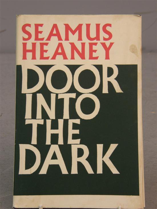 Appraisal: Seamus Heney A Door into the Dark st edition published