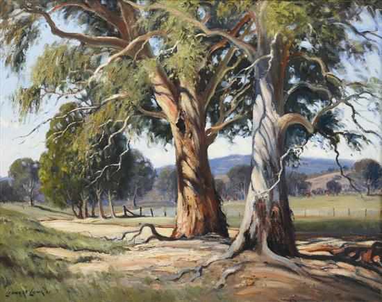 Appraisal: Leonard Long born On the Old Adaminaby Road NSW oil