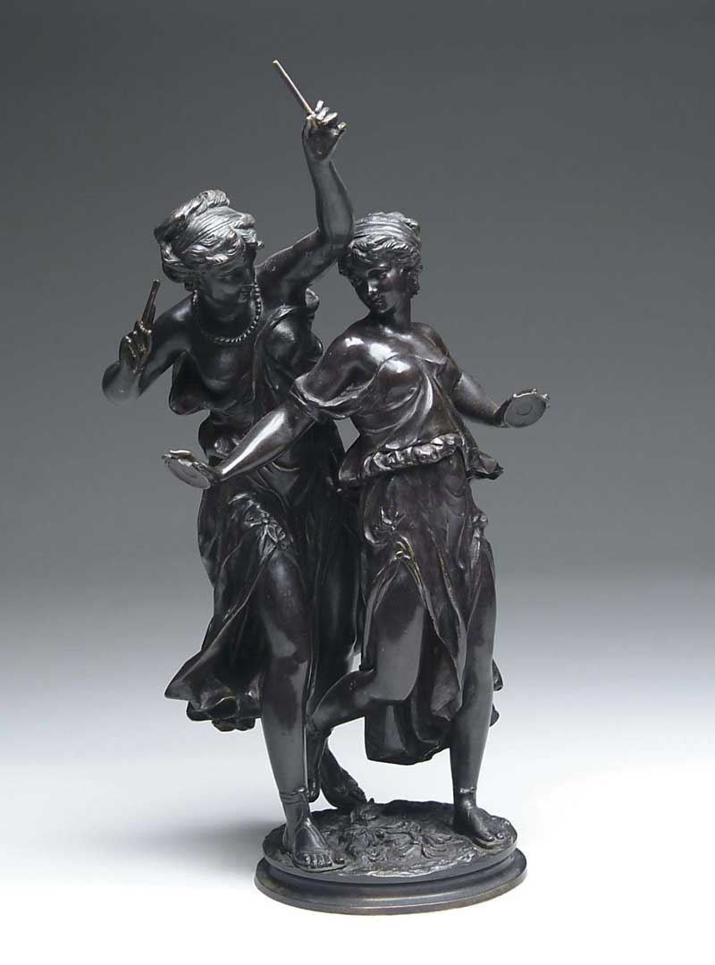 Appraisal: ETIENNE HENRI DUMAIGE French - THE MUSICAL DANCERS Two ladies