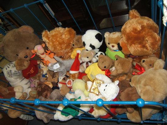 Appraisal: A large number of various teddy bears elephant panda etc