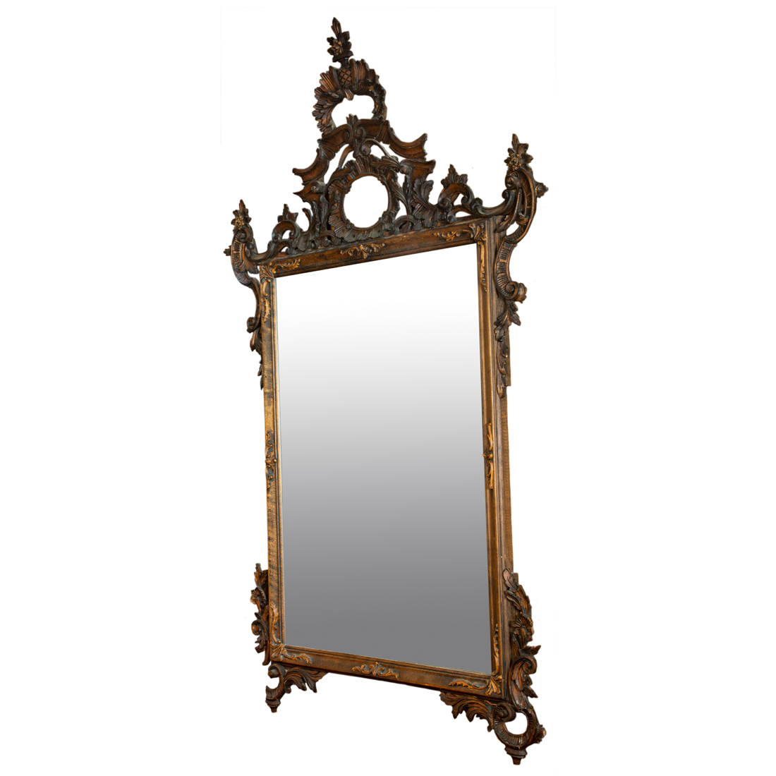 Appraisal: A ROCOCO STYLE MIRROR A Rococo style mirror having a