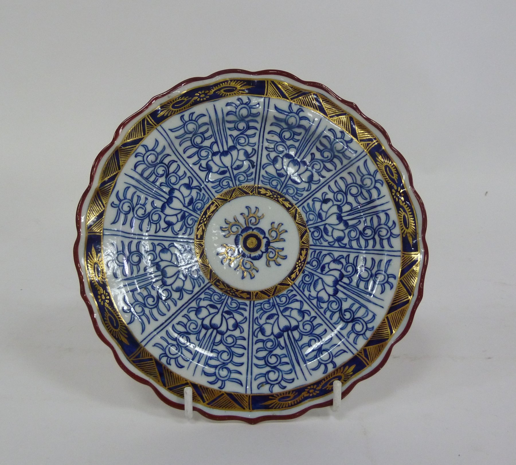 Appraisal: A Barr Flight and Barr Royal Lily pattern plate with