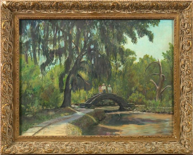 Appraisal: Emma Bradshaw American Louisiana Contemporary Zemurray Park Hammond Louisiana oil