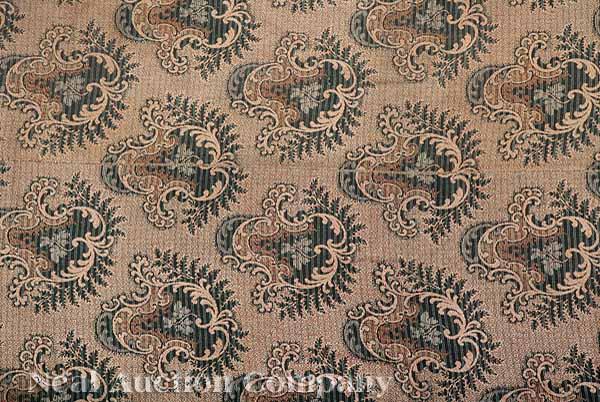 Appraisal: An American Wool and Cotton Ingrain Carpet th c comprising