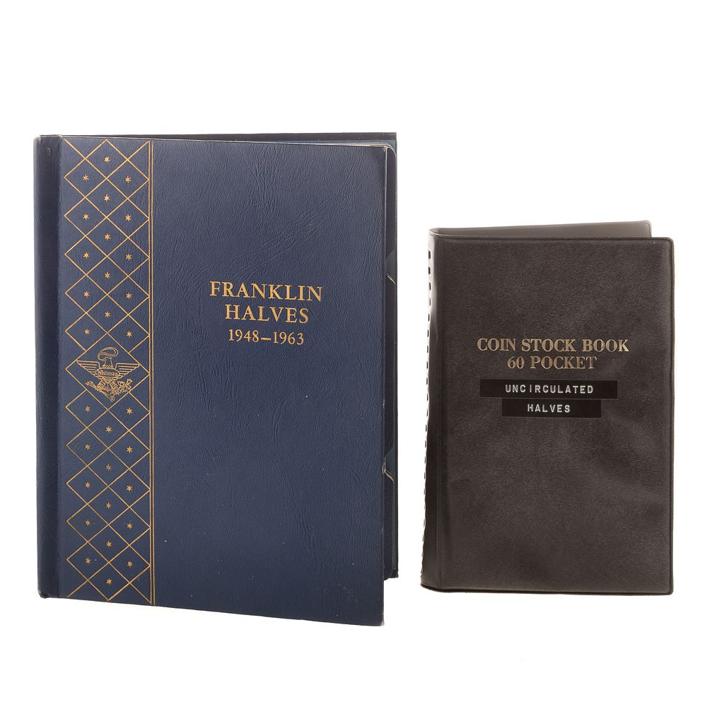 Appraisal: Complete Franklin Set Dealer's Half Stock Book Complete Franklin Half