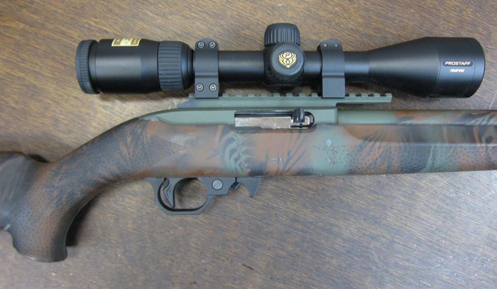 Appraisal: RUGER MODEL SEMI AUTOMATIC RIFLE lr caliber heavy threaded barrel