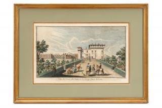 Appraisal: Giuseppe Zocchi Ponte alla Badia Etching Giuseppe Benedetti Italian -