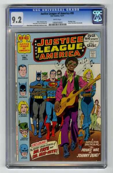 Appraisal: Justice League of America CGC Click for full description