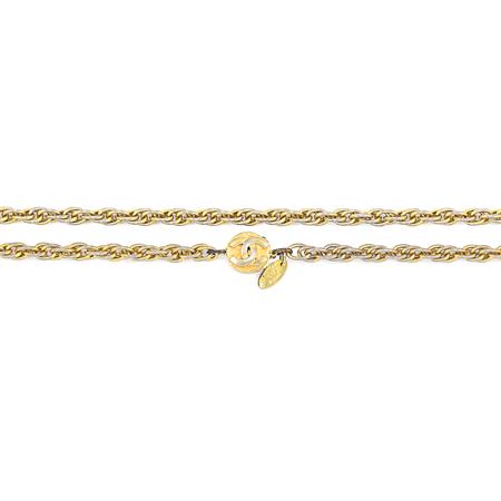 Appraisal: Chanel Gilt-Metal Chain Sautoir Estimate -