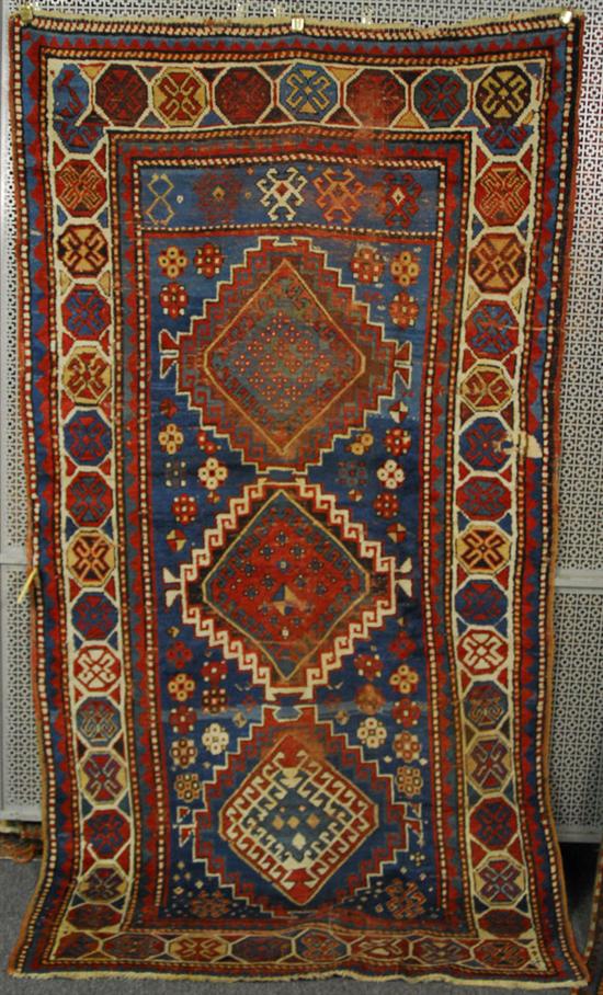 Appraisal: KAZAK RUG Caucasus circa feet inches x feet inches Condition