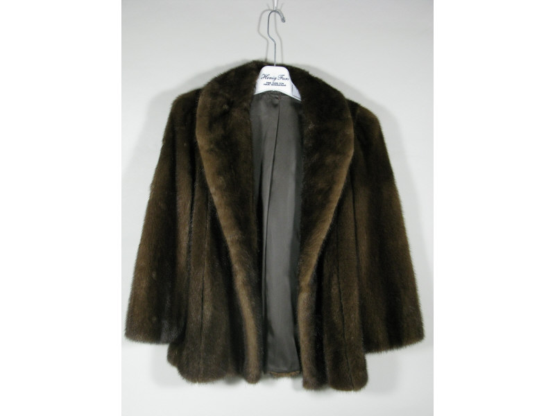 Appraisal: Vintage Mink Fur Coat with original Designed by Mr J