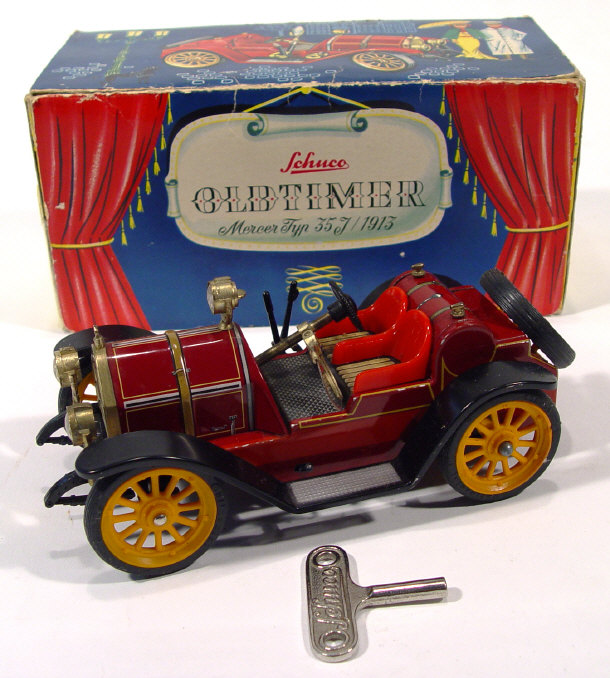 Appraisal: Schuco Tinplate Old Timer clockwork model car with original box