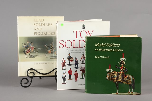 Appraisal: Lot of toy soldier books by Joplin Model Soldiers by