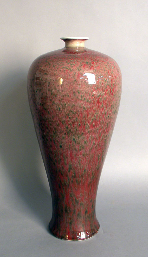 Appraisal: Large contemporary Chinese porcelain vase h