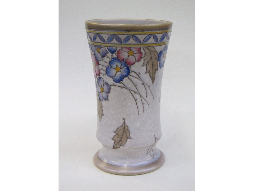 Appraisal: Charlotte Rhead Bursley Ware 'Hydrangea' pattern vase no T L