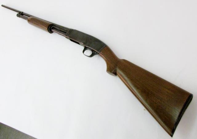 Appraisal: Winchester Model Slide Action Shotgun-Blued Plain round barrel Chambered in