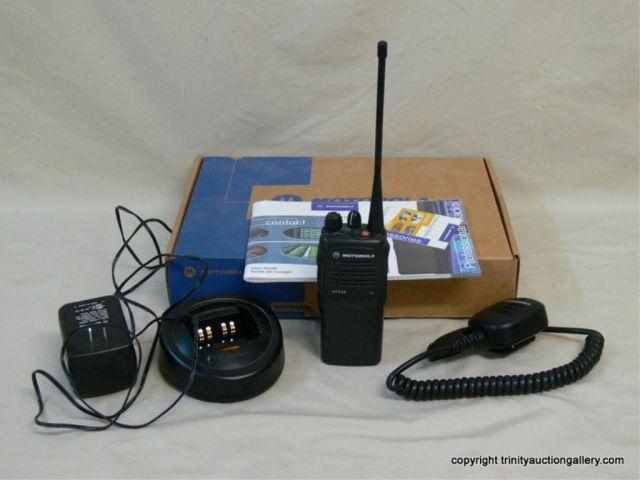 Appraisal: Motorola HT Channel Way Radio Set - professional grade walkie