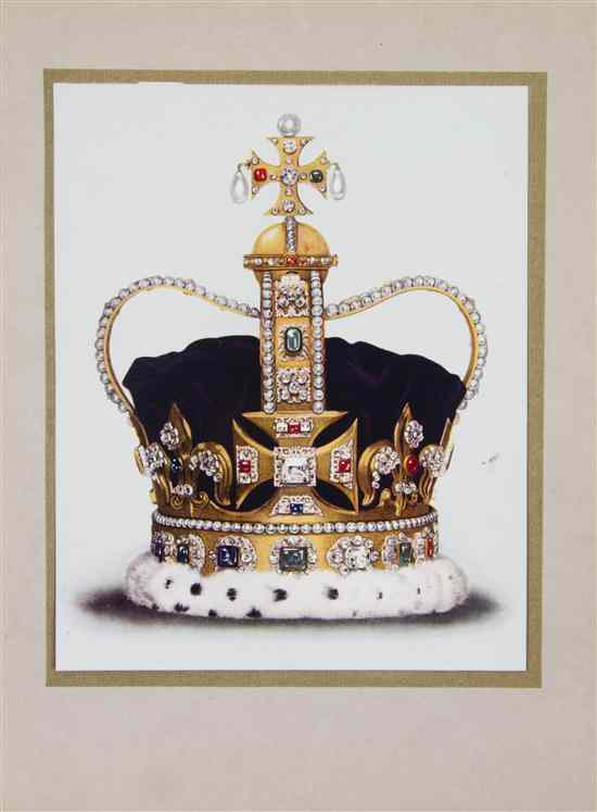 Appraisal: ENGLAND YOUNGHUSBAND GEORGE SIR The Crown Jewels of England New