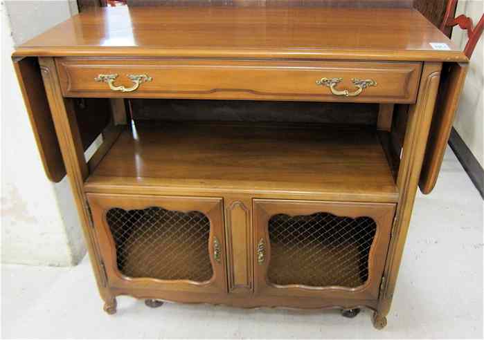 Appraisal: PROVINCIAL STYLE BUFFET SERVER American mid- th century a -tier