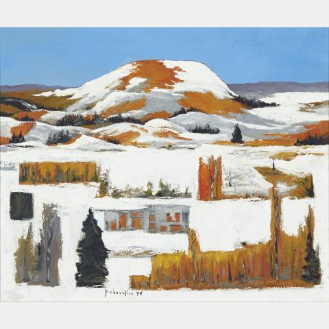 Appraisal: PAUL VANIER BEAULIEU R C A SAINT-SAUVEUR oil on canvas