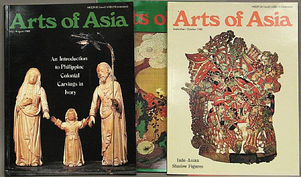 Appraisal: A group of back issues of two Asian Art magazines