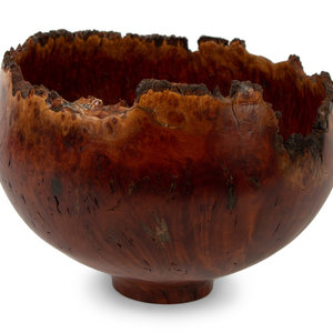 Appraisal: An Osolnik Originals Turned Wood Bowl American - Height x