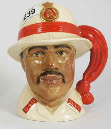 Appraisal: Royal Doulton Large Character Jug The Bahamas Policeman D