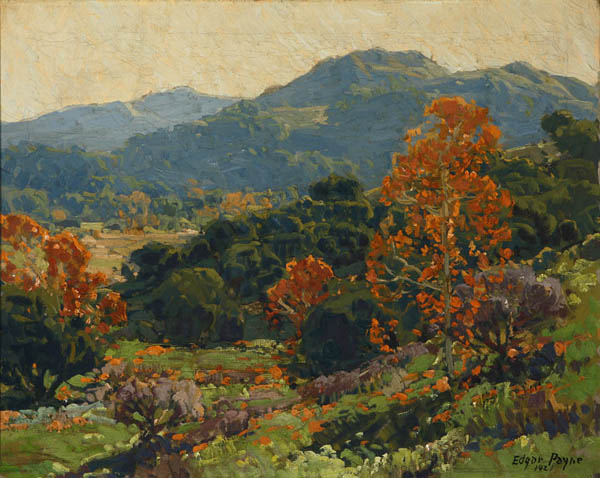 Appraisal: Edgar A Payne - Edgar A Payne - Los Angeles