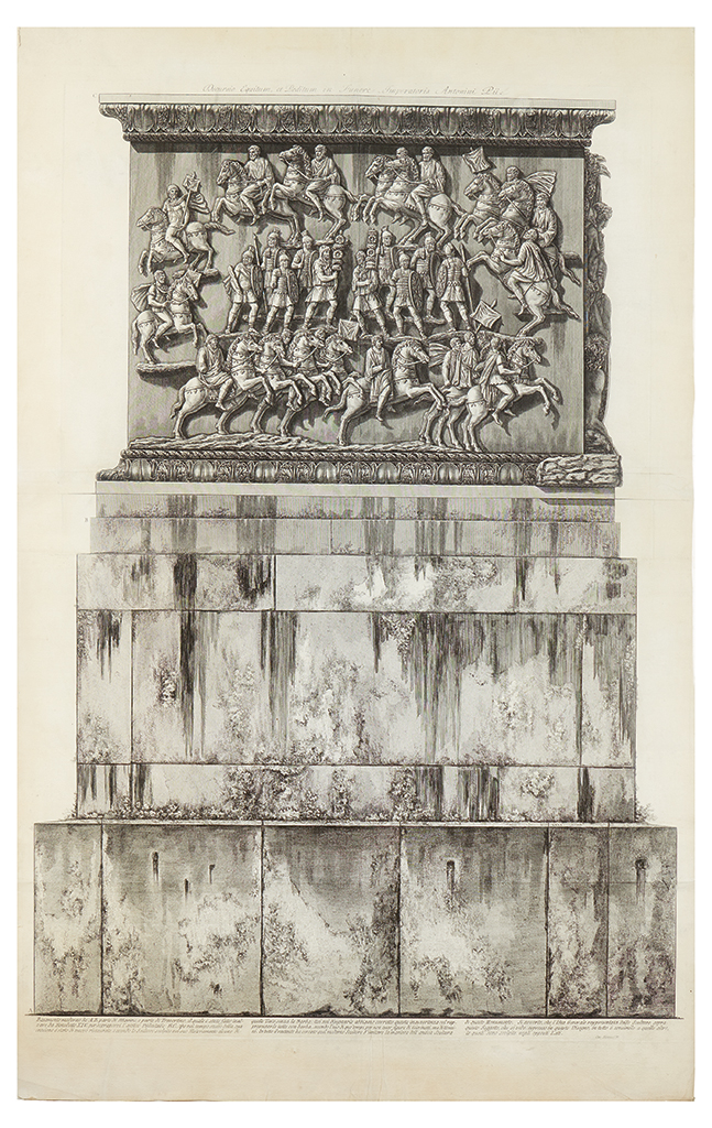 Appraisal: PIRANESI GIOVANNI BATTISTA and PIRANESI FANCESCO Decursio Equitum et Peditum