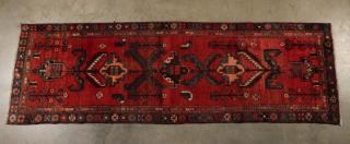 Appraisal: ORIENTAL RUG ' X ' PERSIAN RUNNER ORIENTAL RUG '