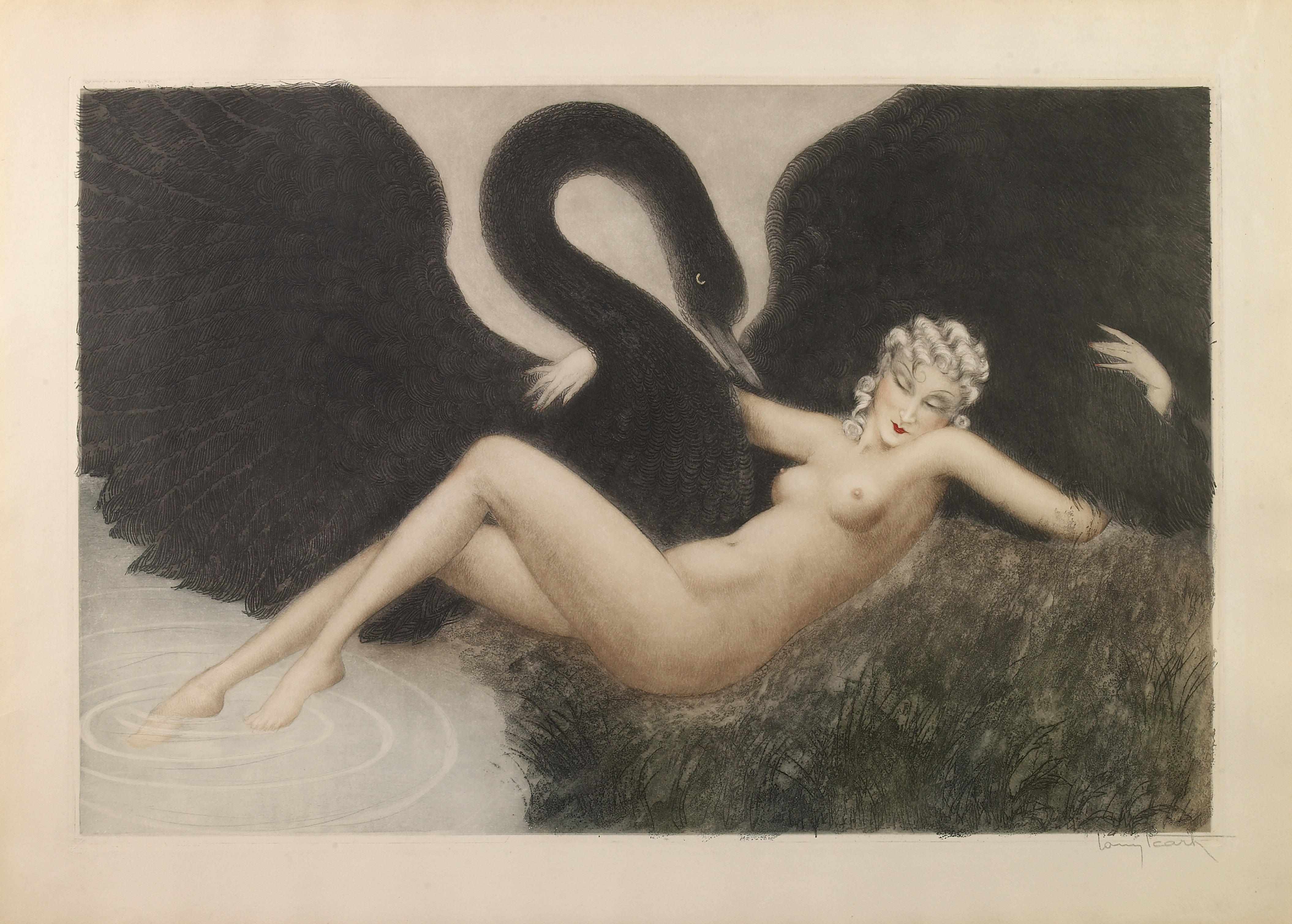 Appraisal: Louis Icart French - Leda and the Swan H C