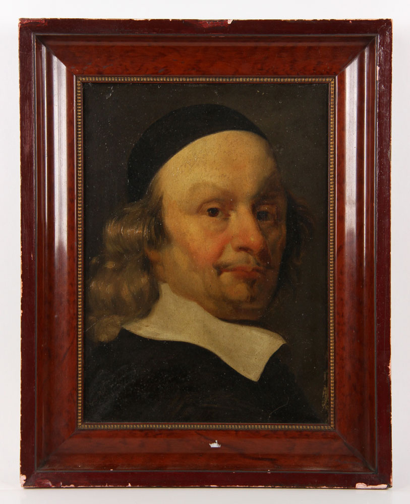 Appraisal: - Bol Dutch Clergyman O C Ferdinand Bol - portrait