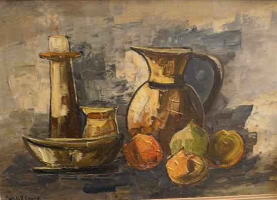 Appraisal: MAXIMO STILL LIFE OIL ON CANVAS