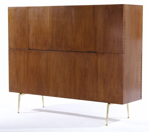 Appraisal: T H ROBSJOHN-GIBBINGS WIDDICOMB Room divider with drop-front desk component