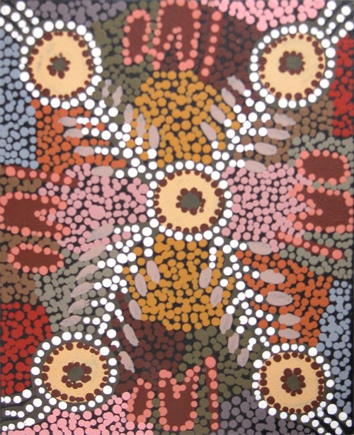 Appraisal: Bush Tucker Dreaming Artist Rubuntja Nita Penanka Aranda Aboriginal Australian