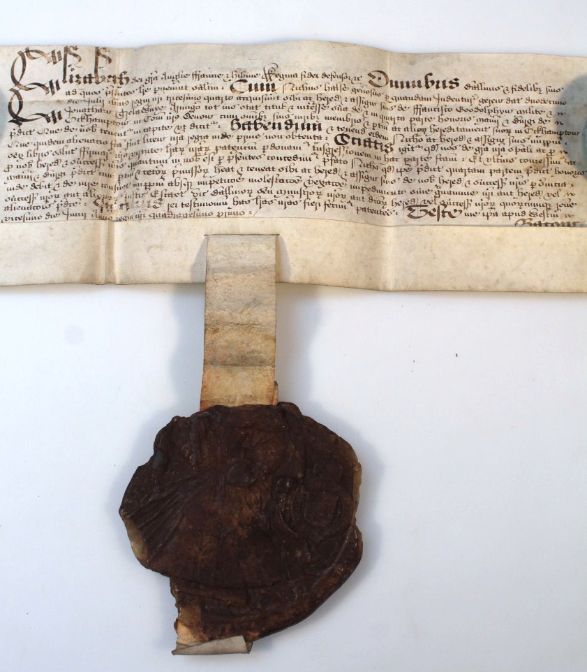 Appraisal: A thC Indenture set with a large part seal mentioning