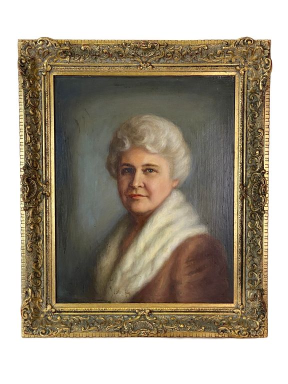 Appraisal: Artist Unknown Possibly French Portrait Artist Unknown Possibly French Portrait