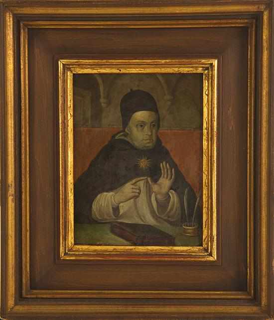 Appraisal: Pedro Berruguete manner of Spanish fl - SAINT THOMAS OF