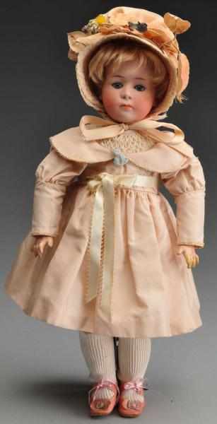 Appraisal: Pouty Heubach Character Doll Description German bisque socket head incised