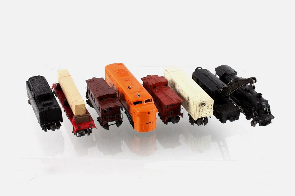 Appraisal: Lionel Postwar O Gauge Diesel Locomotives Cars For your consideration