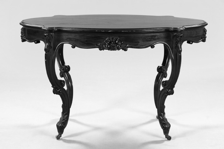 Appraisal: Napoleon III Rosewood Center Table third quarter th century in