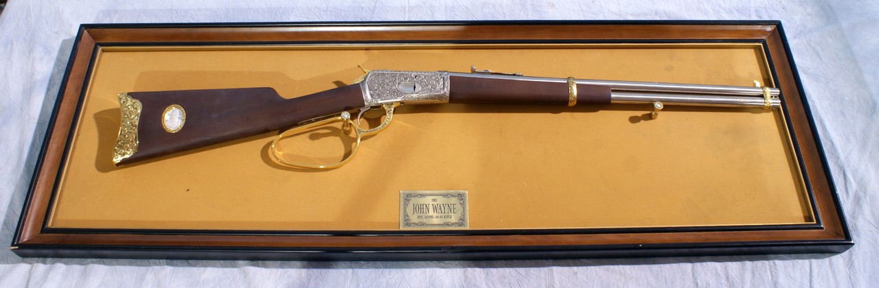 Appraisal: Franklin Mint John Wayne Replica Model - Rifle engraved JW