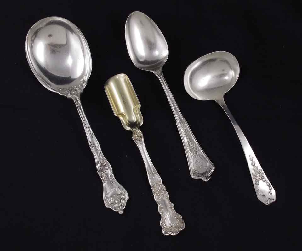 Appraisal: PIECE STERLING GORHAM TIFFANY MORE SERVING PIECES To include Tiffany