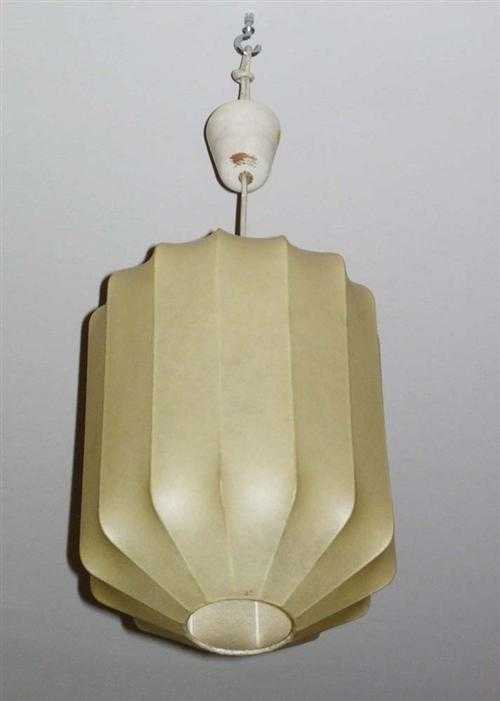 Appraisal: NELSON GEORGE style of - CHANDELIER circa Stretched synthetic material