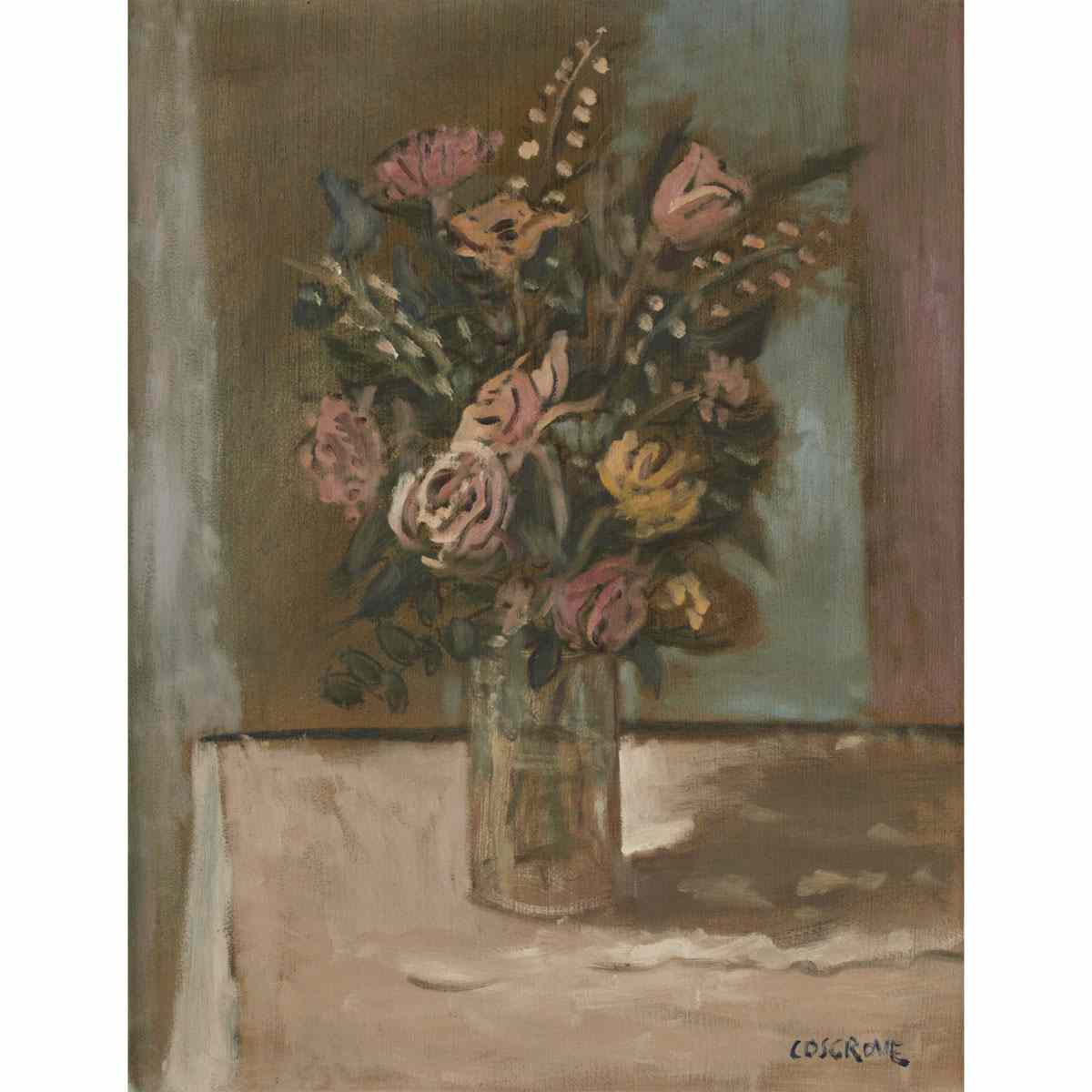 Appraisal: STANLEY MOREL COSGROVE R C A FLOWERS IN A VASE