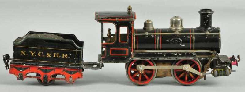 Appraisal: Marklin Gauge Steam-Type Locomotive Tender Description German Clockwork engine with